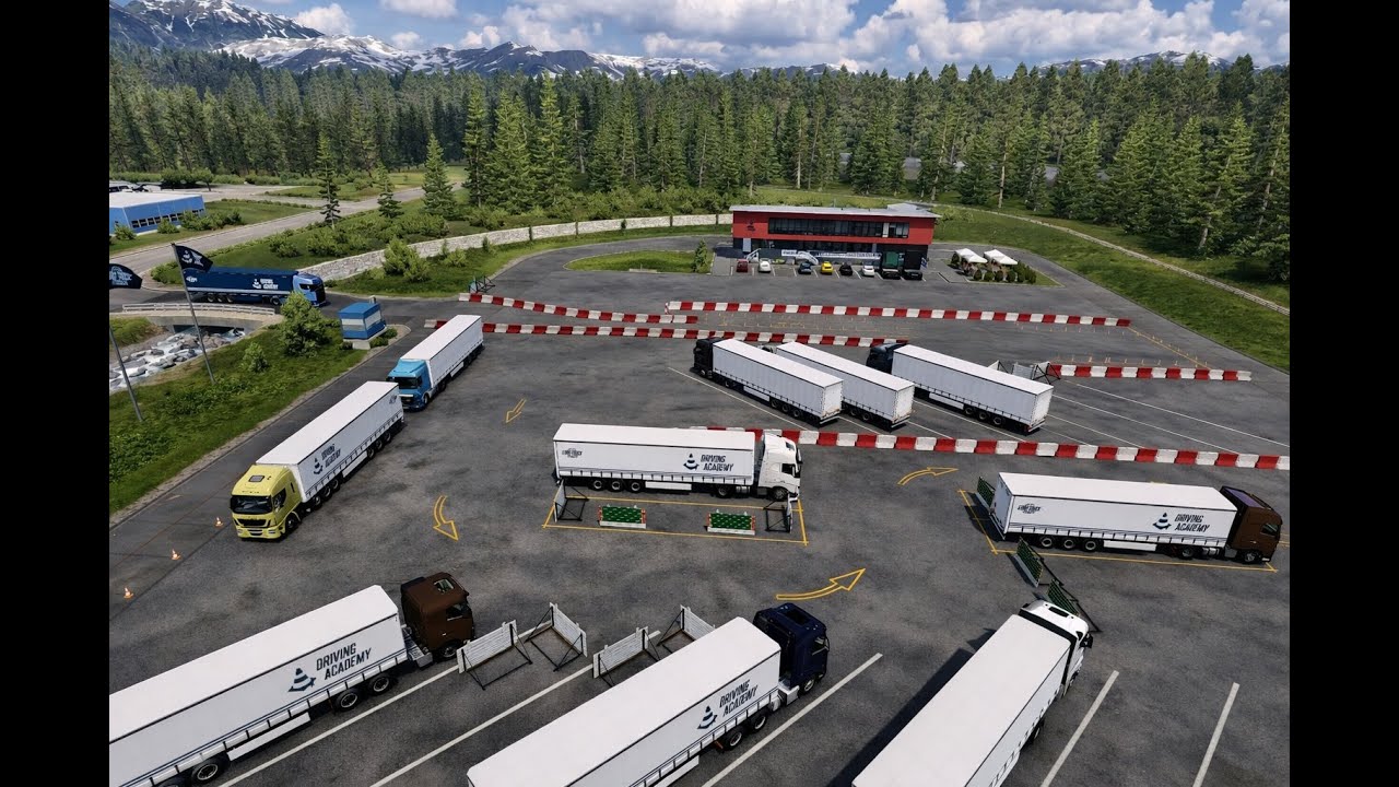 ETS 2 Driving Academy Final Exam Part 2 | Real Truck Driving Challenge