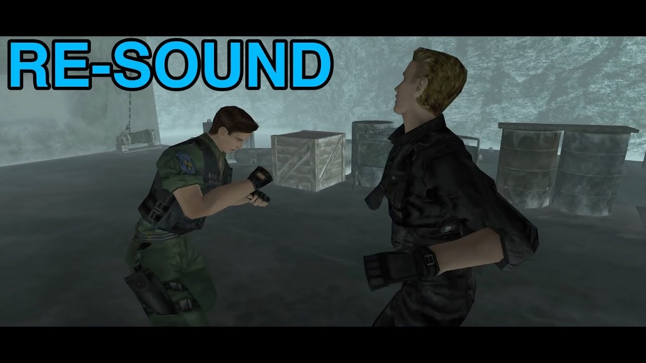 Resident Evil Code: Veronica X - Chris VS Wesker [RE-SOUND]