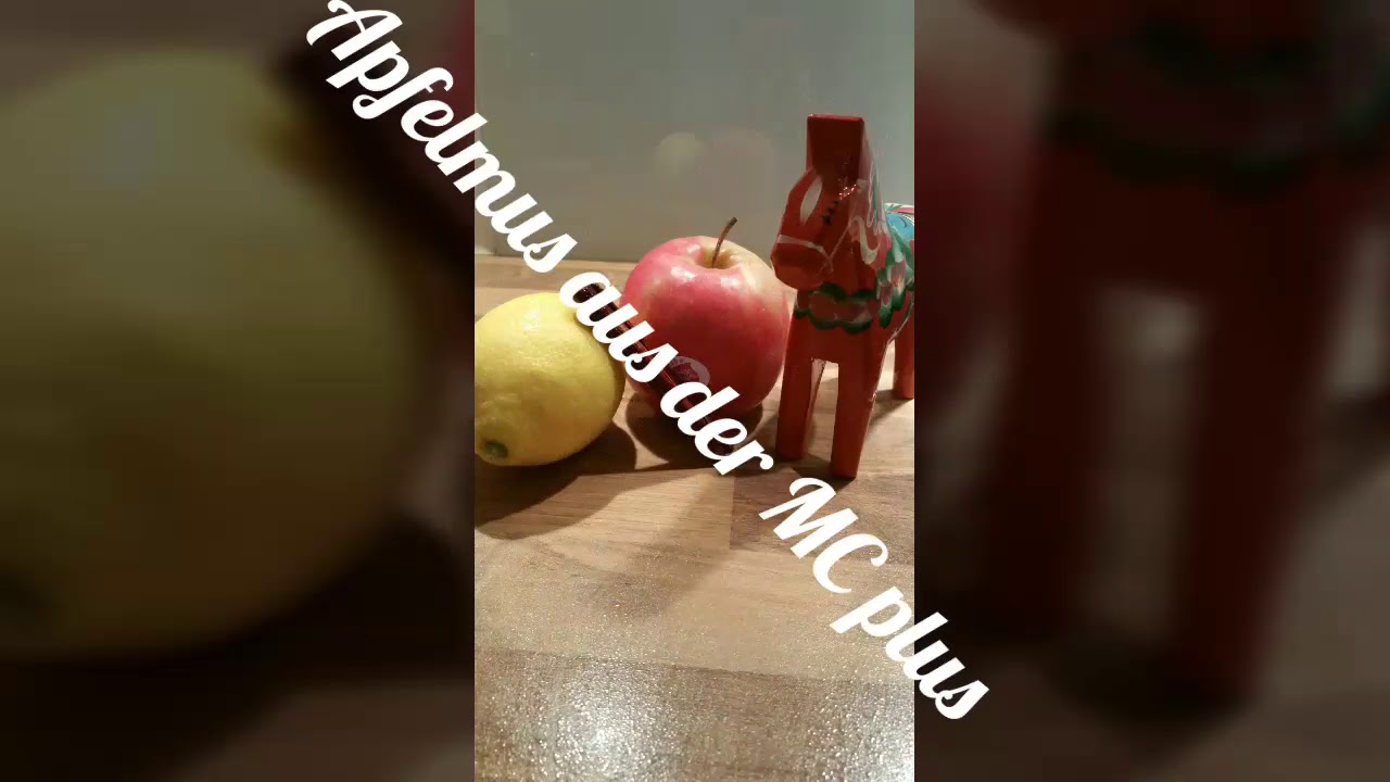 Apfelmus richtig lecker aus der Monsieur cuisine plus