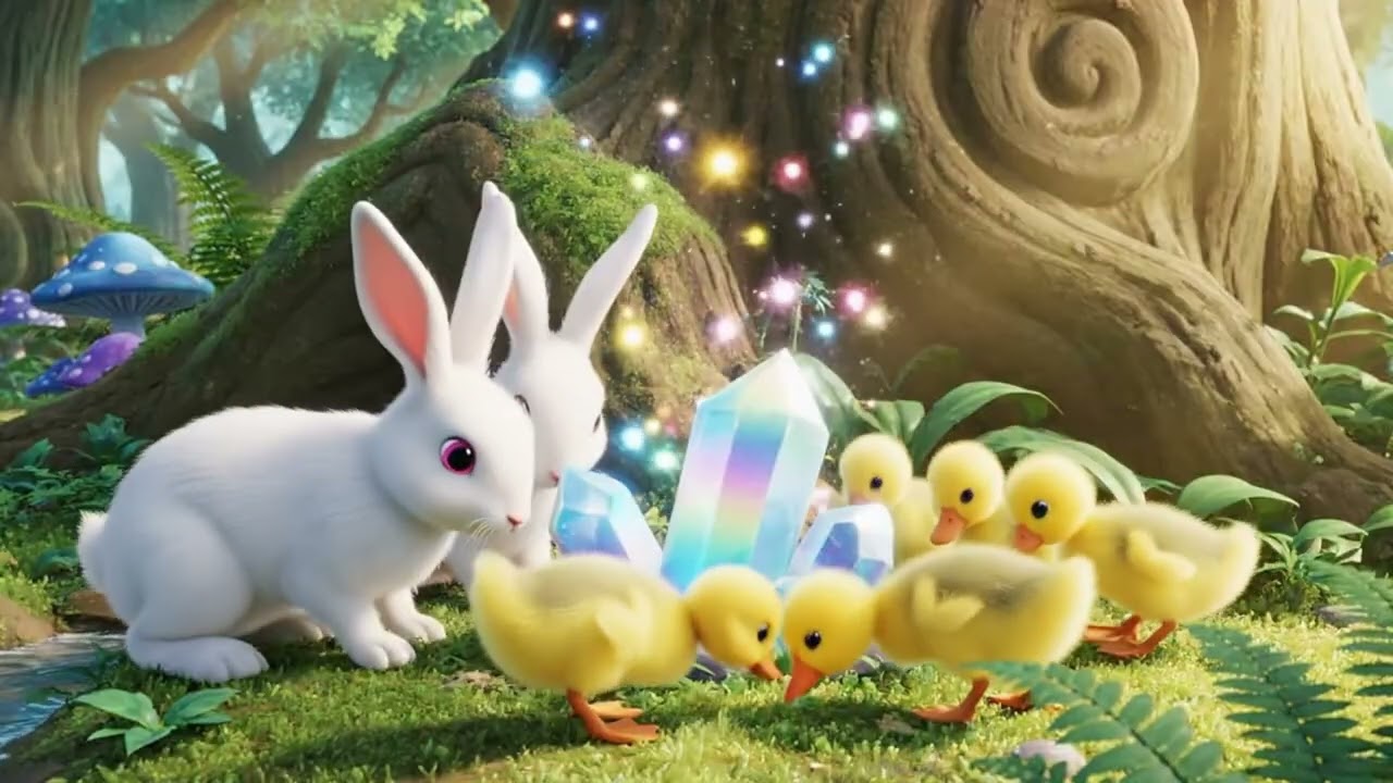 The Duck and The Bunny | kids song