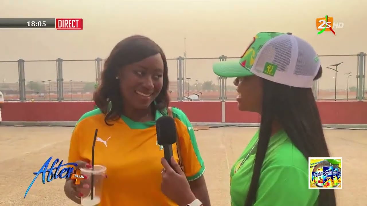 SENEGAL VS COTE D'IVOIRE: AMBIANCE A YAMOUSSOUKRO AVEC FATIMA LA LIONNE