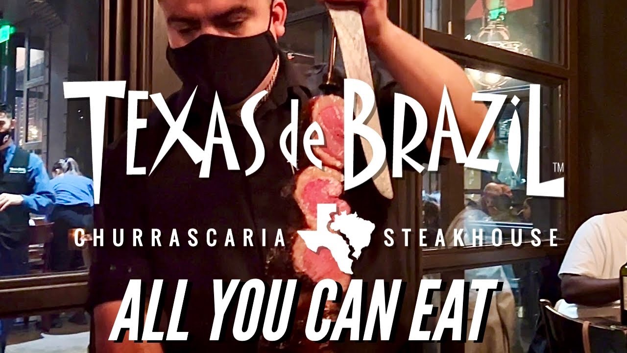 Las Vegas ALL YOU CAN EAT STEAK Texas de Brazil Restaurant