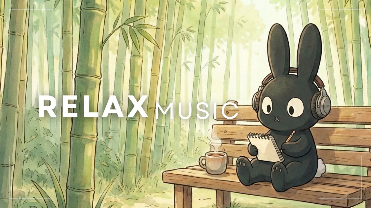Lost in the bamboo, found in the beats. 🎋✨ music for reading, sleeping & stress relief