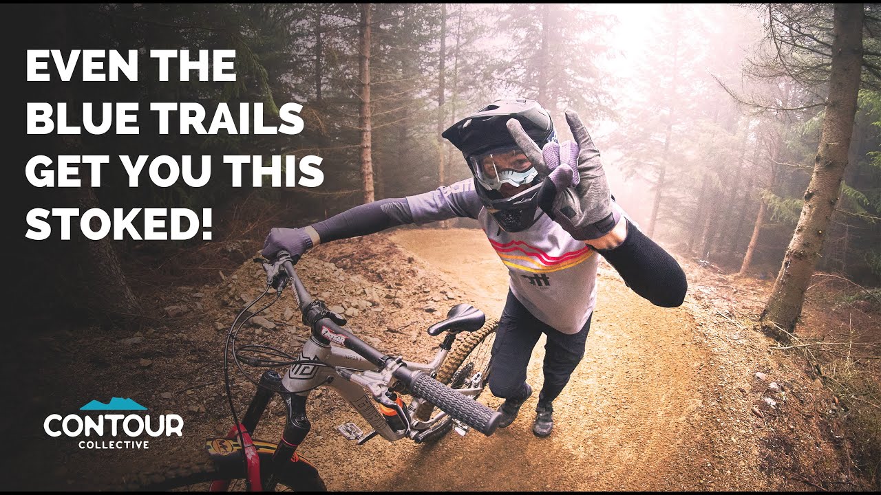 2km Long Blue Trail at Tarland Trails - Scalextric / Holy Cow / Party Time / Snakes
