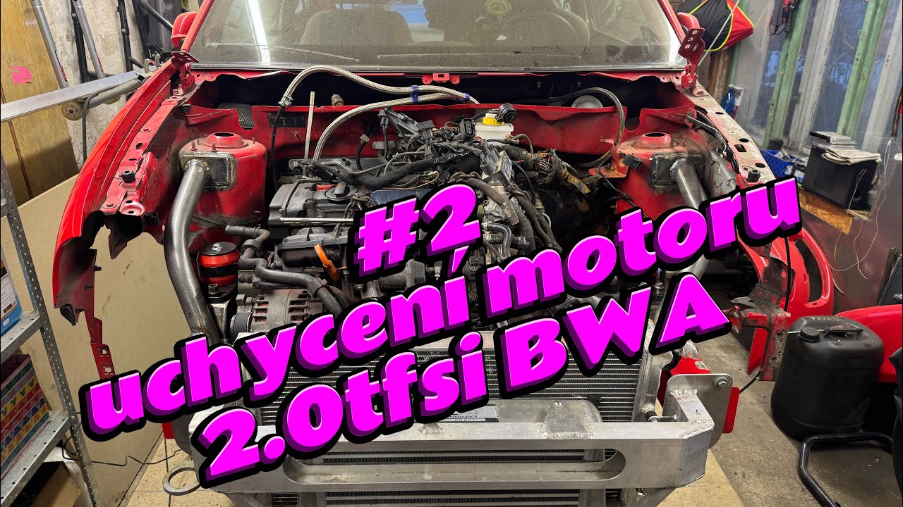 Seat Arosa 2.0tfsi 4x4 project. #2 Výroba uchycení motoru 
