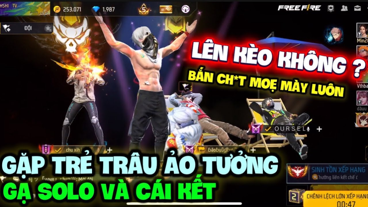 OhShi Chạm Mặt Trẻ Trâu Ảo Tưởng Gạ Solo Và Cái Kết ?