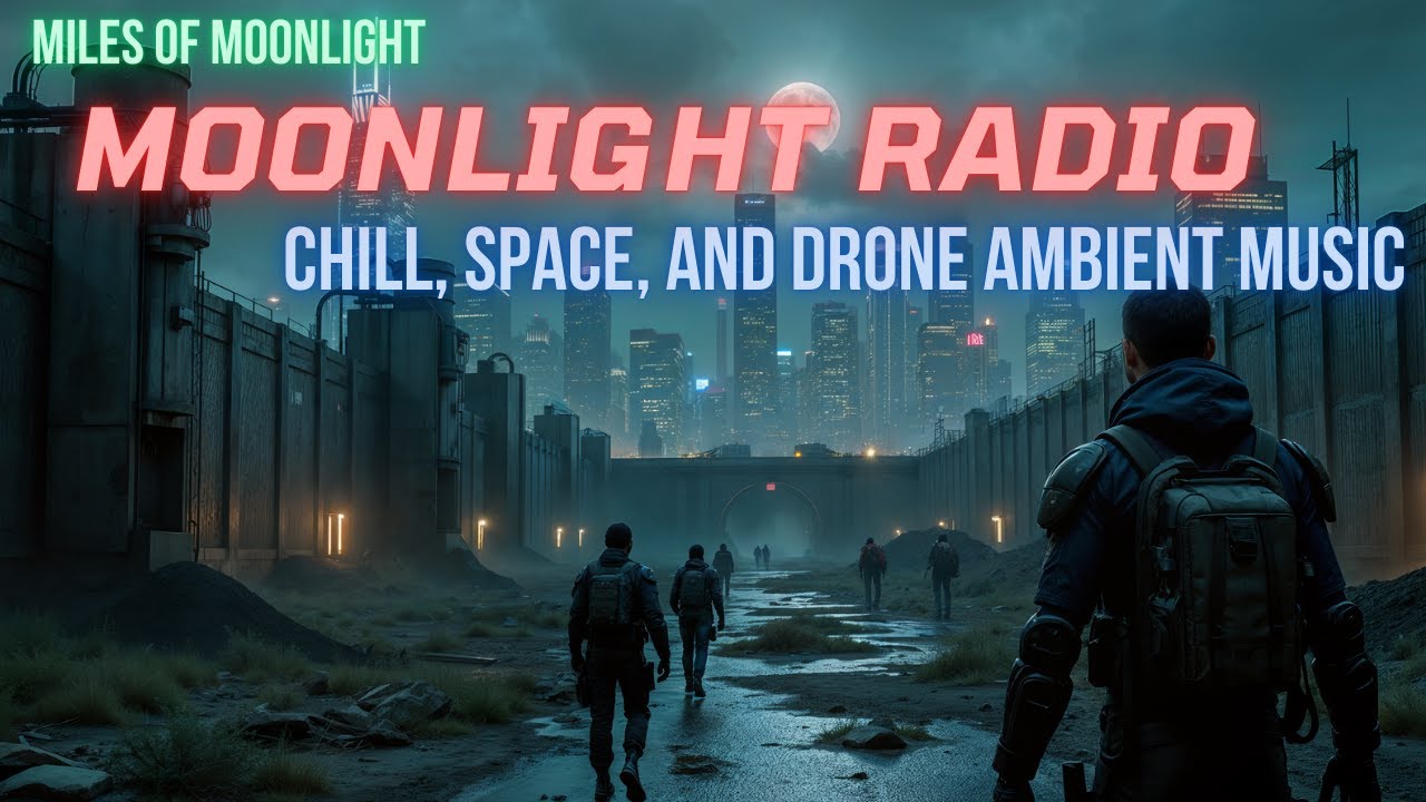Moonlight Radio // Long-form music for focus // Chill, Space, and Drone Ambient