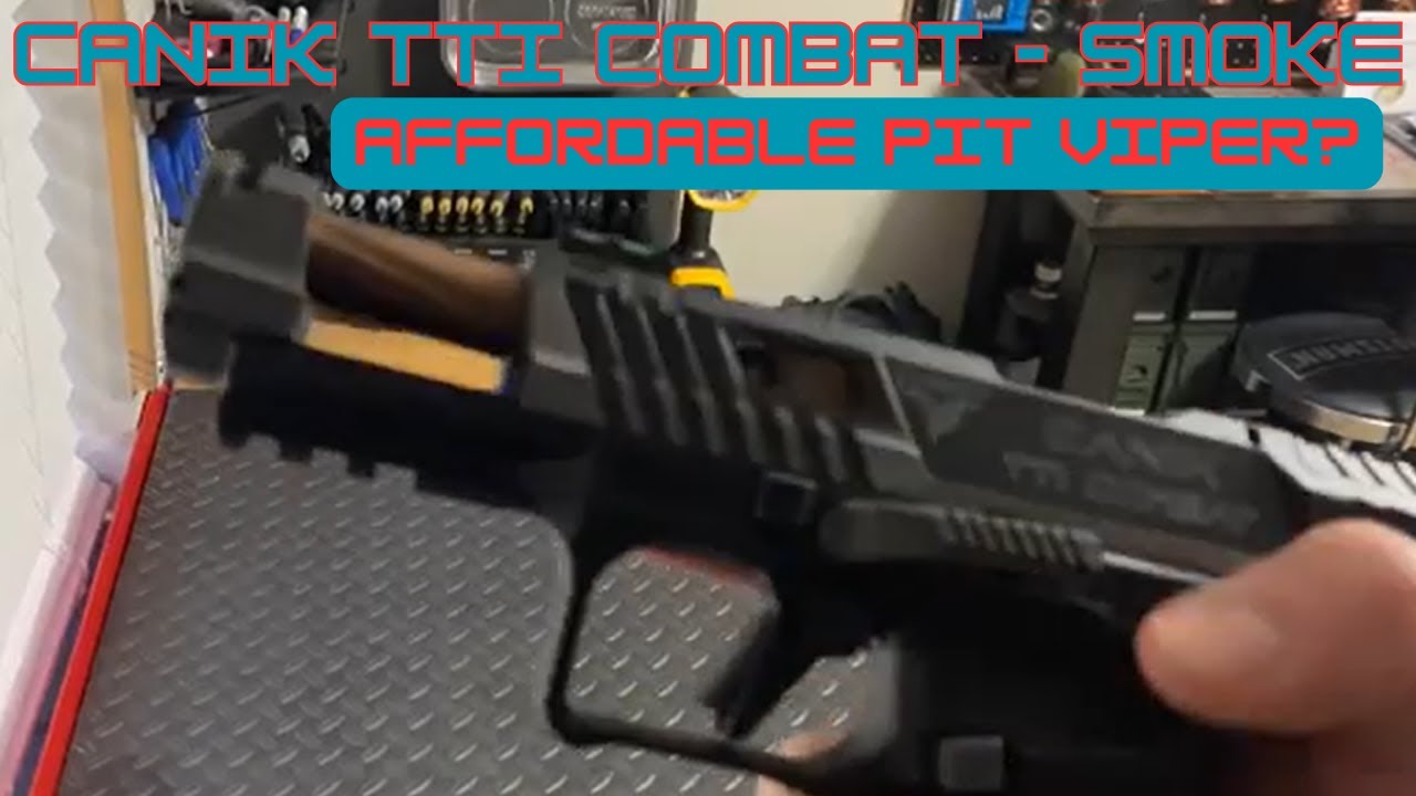 Unboxing Canik TTI Combat - Smoke 