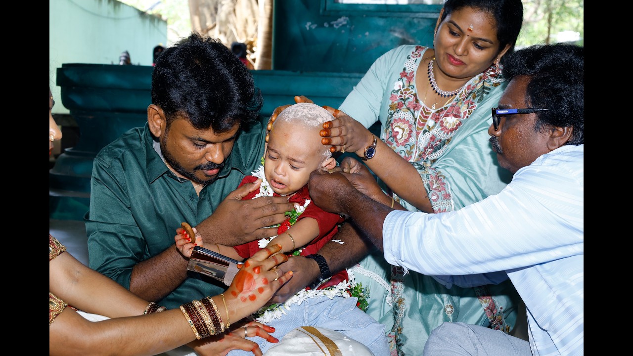 My Son Sukra’s Ear Piercing Function 💛 | Family Celebration | Part 1