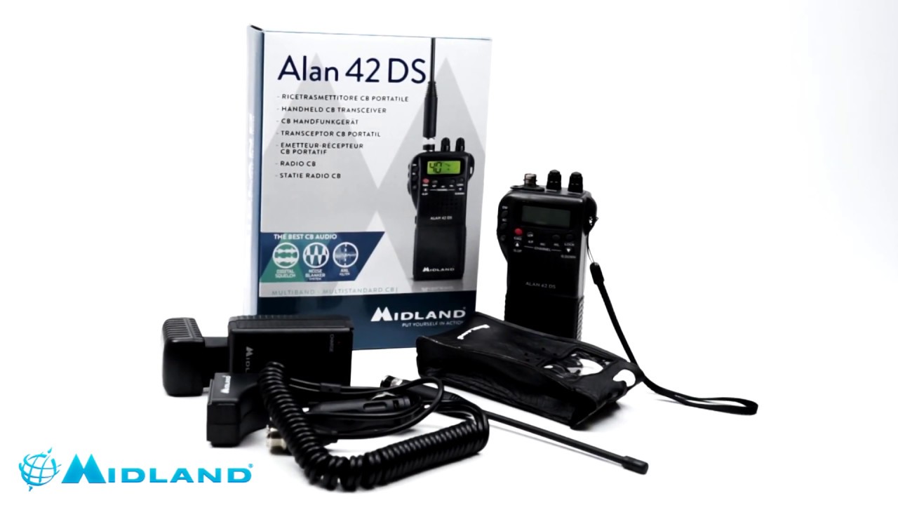 La station de radio Midland ALAN 42DS