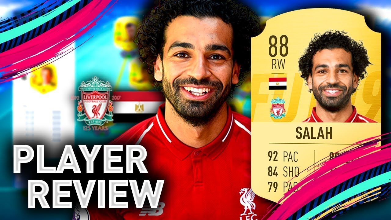 FIFA 19 SALAH PLAYER REVIEW | 88 SALAH | FIFA 19 ULTIMATE TEAM