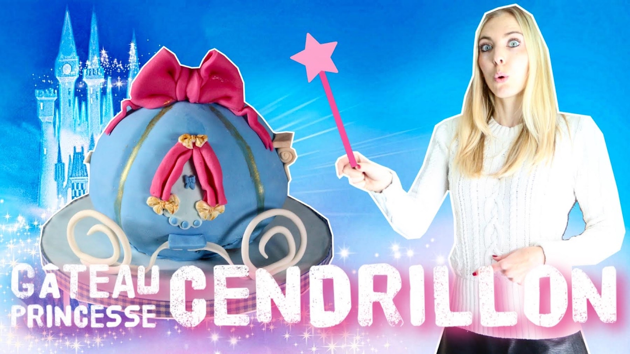RECETTE GATEAU PRINCESSE CENDRILLON DISNEY CAKE DESIGN