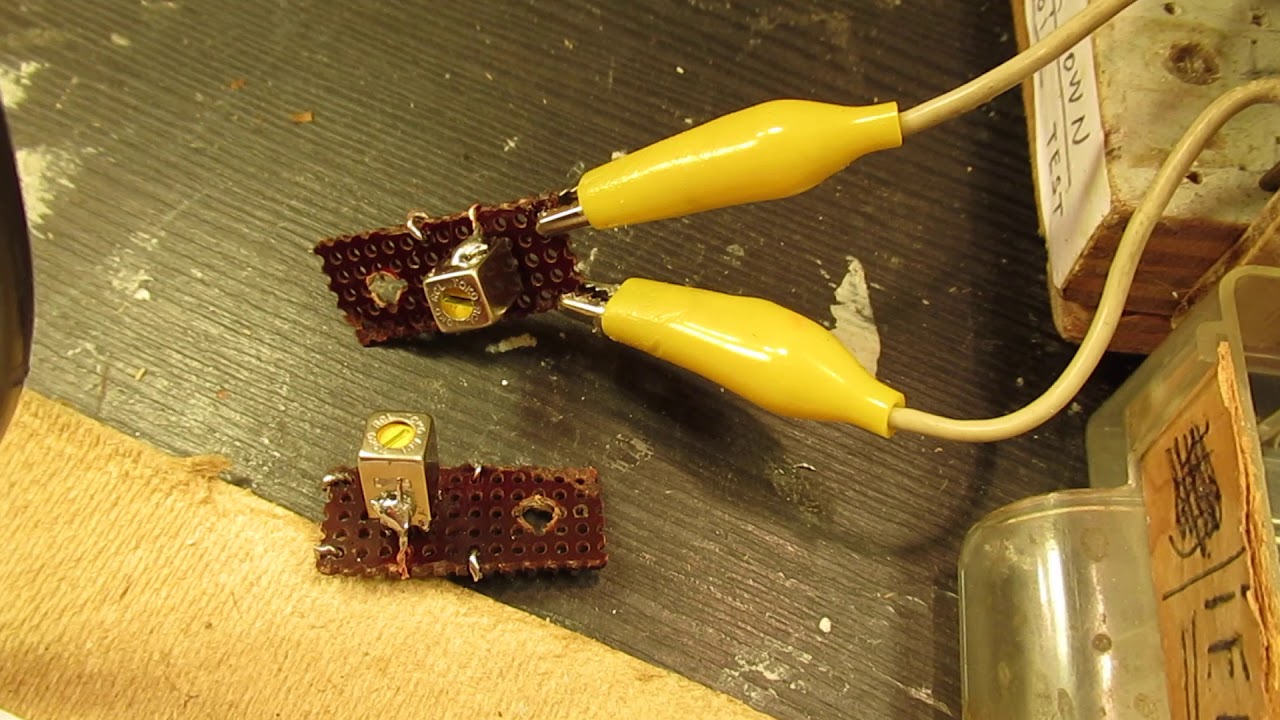 VLOG working with IF coil filters & how to make and trim them in advance on say 455 KC or higher