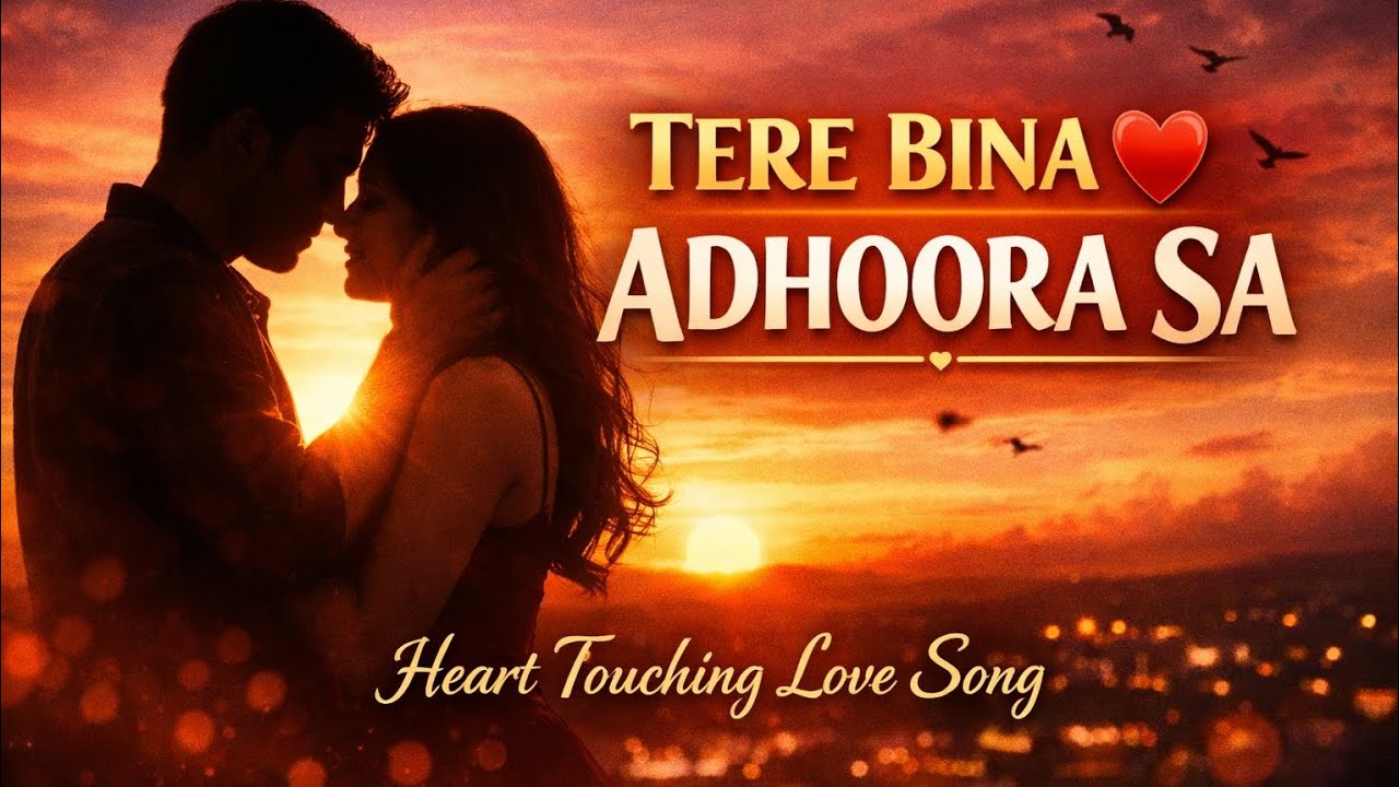 Tere Bina Adhoora Sa ❤️ | New Hindi Love Song 2026 Bollywood Romantic Song Heart Touching Love Song