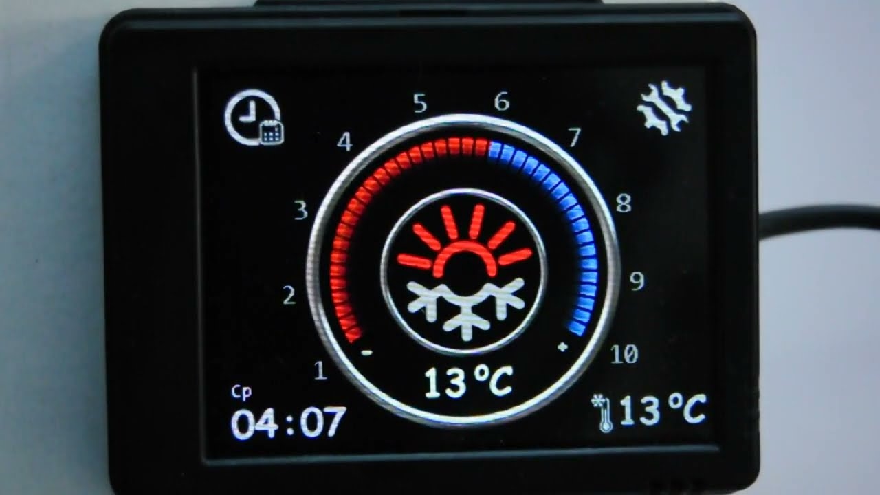 Обзор на новый сенсорный пульт ПУ-28 Bluetooth для отопителей Планар/Бинар