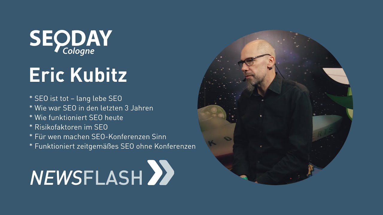 SEO-Day 2015 - Interview mit Eric Kubitz | Fairrank TV - Newsflash