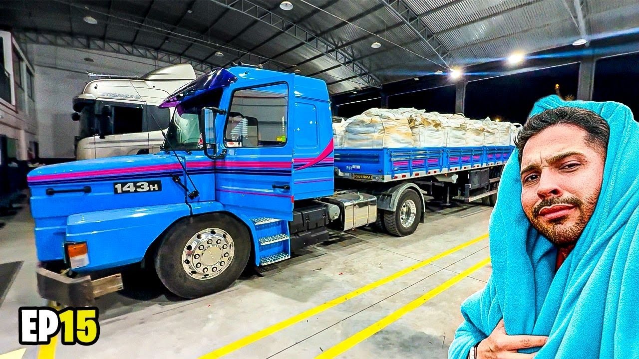 MORANDO 15 DIAS NO MEU SCANIA V8 😰 N&Atilde;O T&Aacute; F&Aacute;CIL KKKK EP15