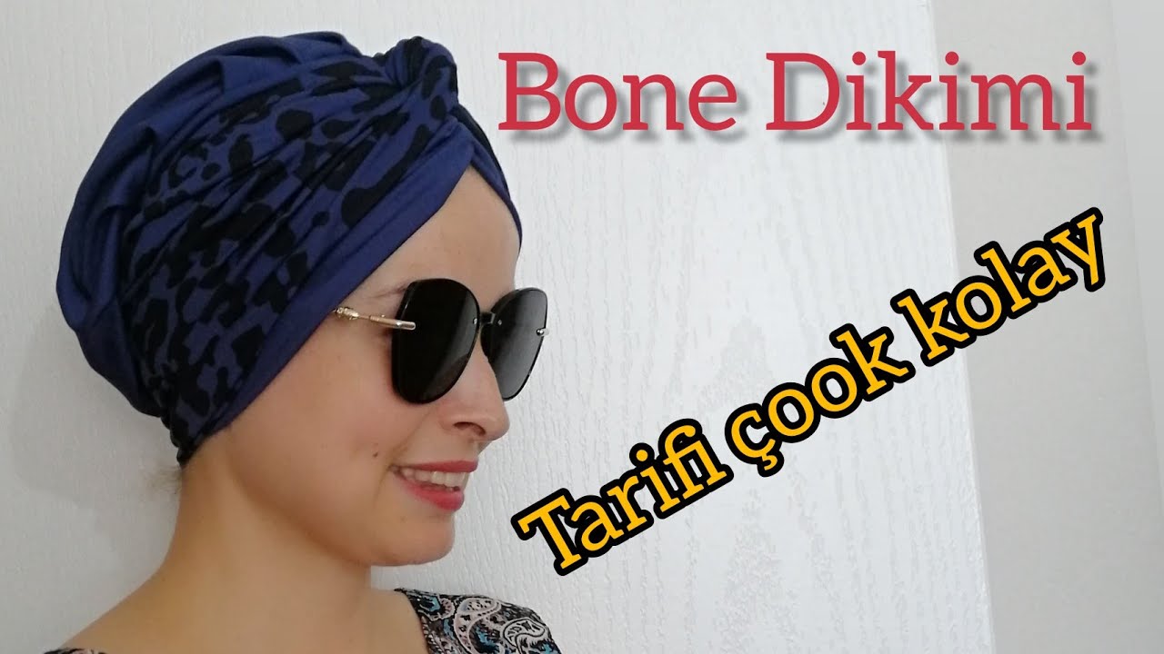 ŞIK BİR BONE NASIL DİKİLİR? TARİFİ ÇOK KOLAY👍