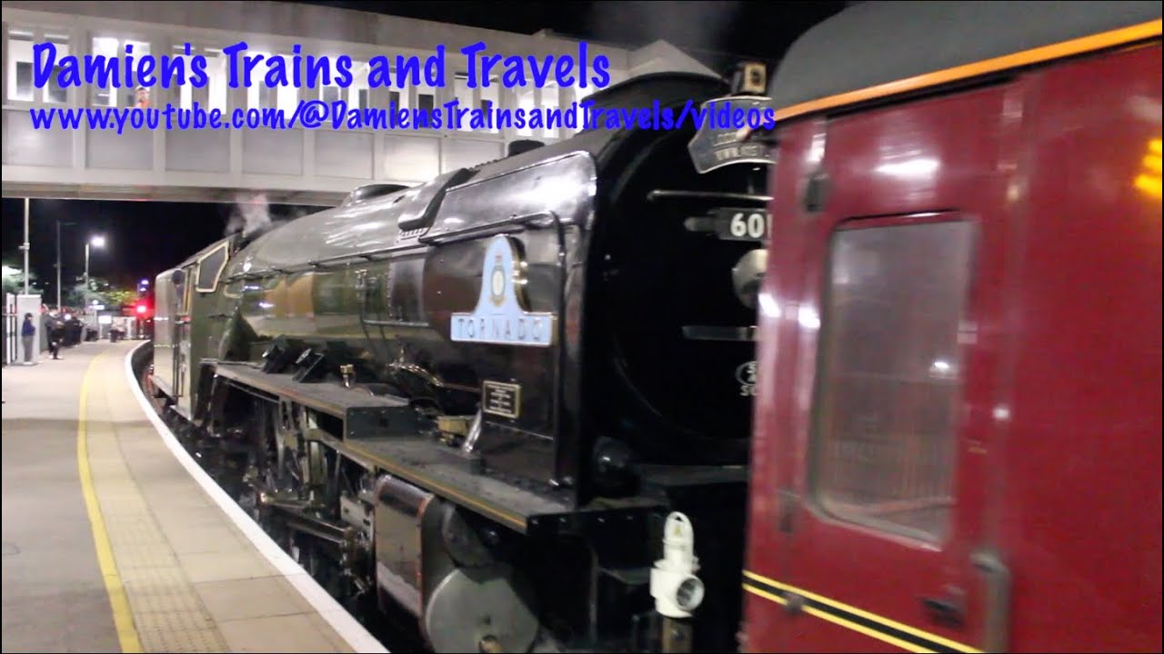 A1 60163 Tornado Arrives at East Grinstead Railway Station for Bluebell Gala, 15th October 2025