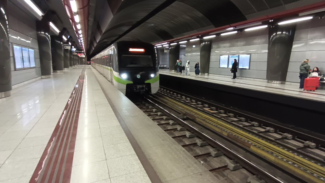 Athens Metro: Διαδρομή με το μέτρο από Πειραιά μέχρι Δημοτικό Θέατρο 