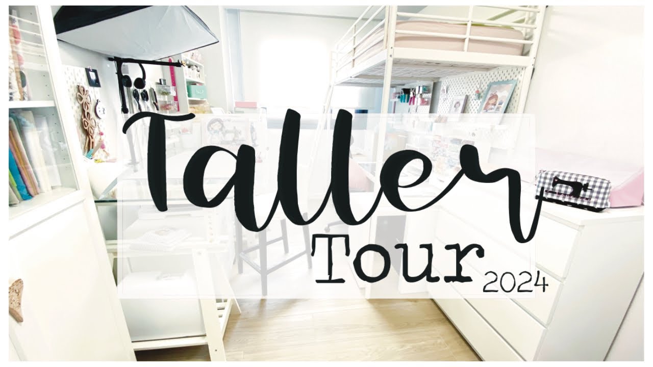 🪡 BIENVENIDO a MI SEWINGROOM 2024 - scraproom - TALLER TOUR