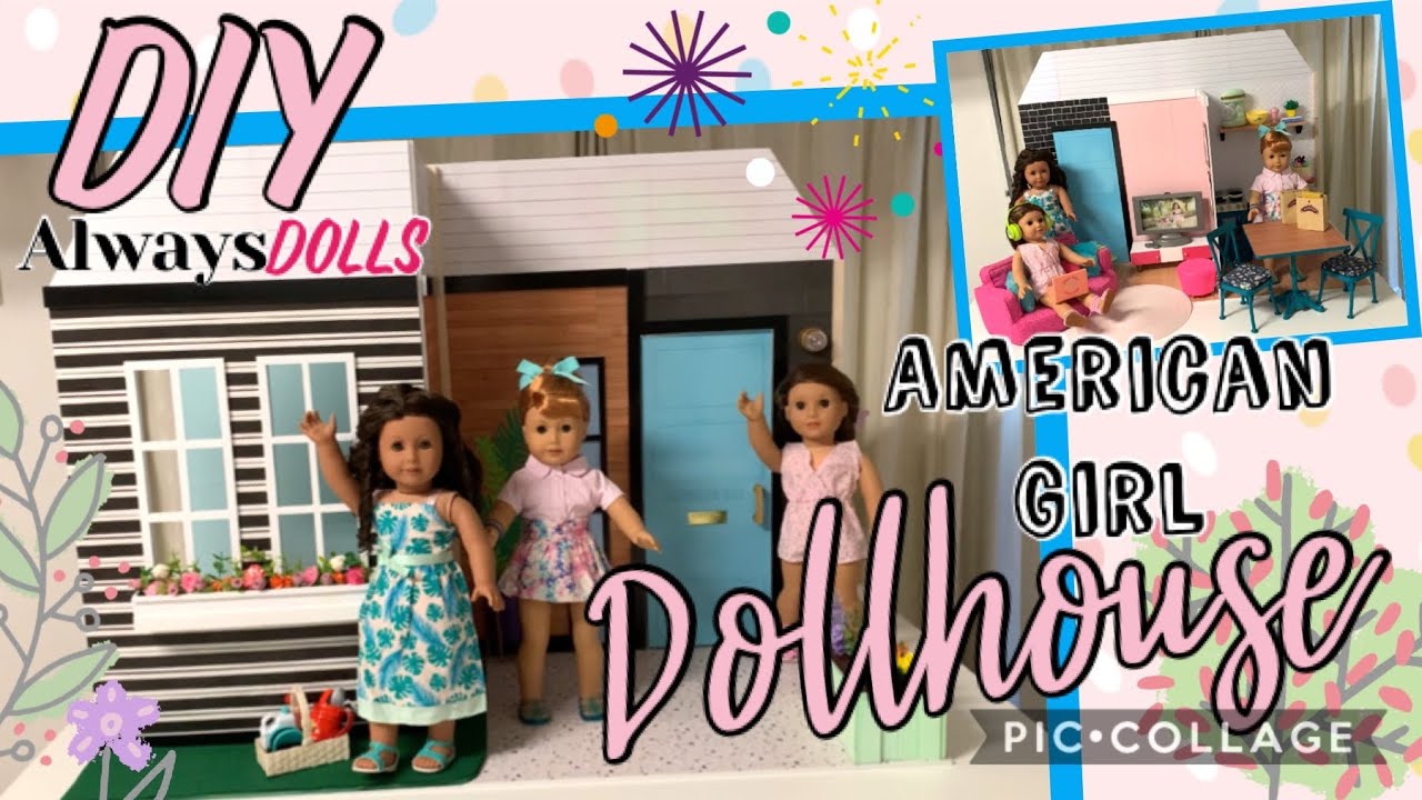 Кукольный домик American Girl своими руками 🏠
