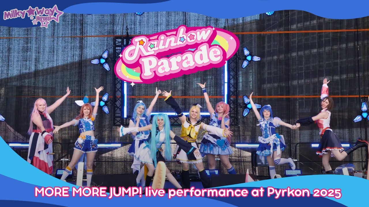 【踊ってみた】“Rainbow Parade” - モアモアジャンプ！(MORE MORE JUMP!) Cosplay Live at Pyrkon 2025 by Milky Way Heroes