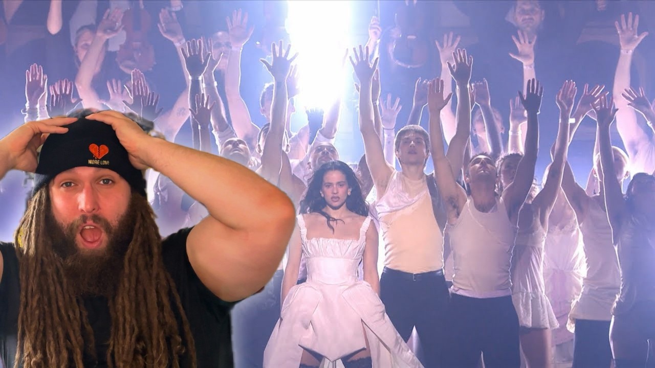 ROSALÍA - Berghain (Live at The BRIT Awards 2026) ft. Björk | Rapper Reacts