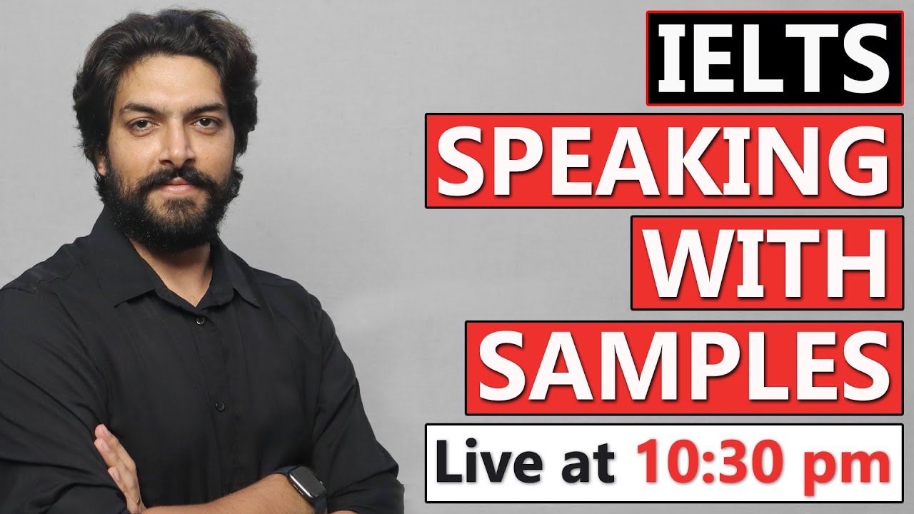 IELTS Speaking With Practice - Live With Sam