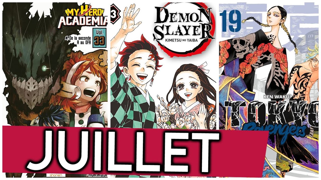 PLANQUEZ LA CARTE ! 💳 LES SORTIES MANGAS DE JUILLET 2022 ! 🚨📚