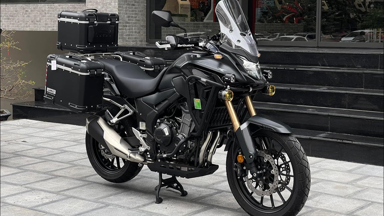 Honda CB500X 2023 lên full đồ đi tour | Giá xe Km khủng chỉ 16x triệu