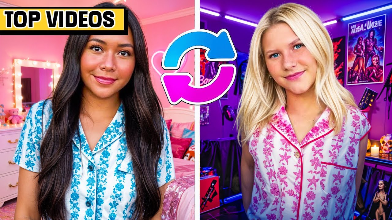 SIBLINGS SWAP ROOMS for a DAY! | NEN Family