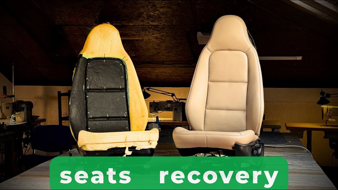 BMW Z3. sewing new seats