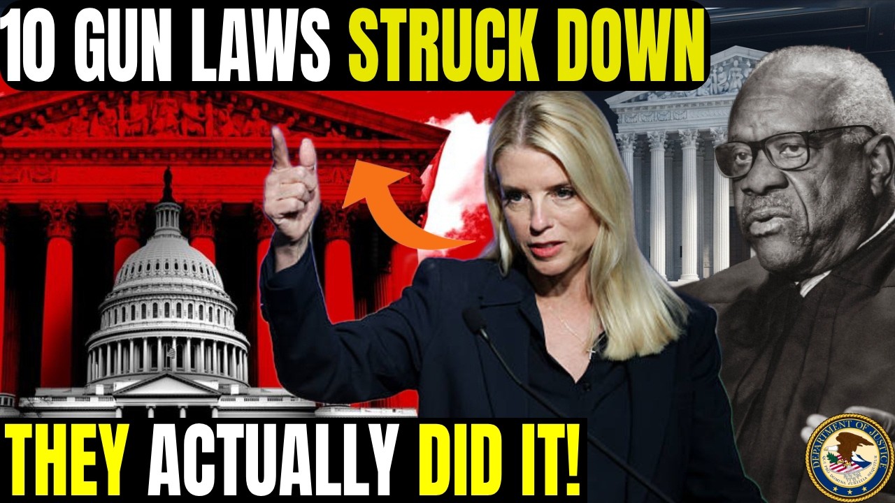 HUGE BREAKING: 10 Gun Laws STRUCK DOWN Overnight (This Changes Everything)