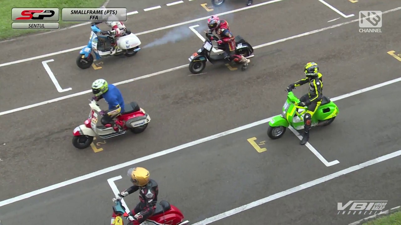 VBI SCOOTER GRAND PRIX ROUND 4  Small Frame PTS FFA  Part 1 (RACE DAY)