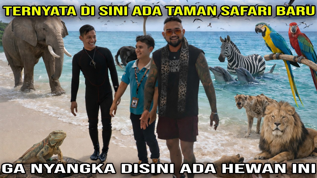TERNYATA DISINI ADA TAMAN SAFARI BARU,GA NYANGKA ADA HEWAN INI #AudreyA #KINGOFTHEJUNGLE