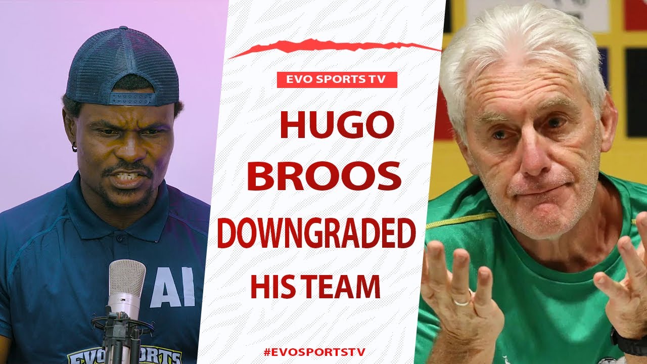Hugo Broos Shameful Comment About His South African Players...