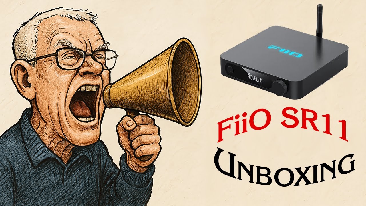 Rozpakowywanie streamera FiiO SR11