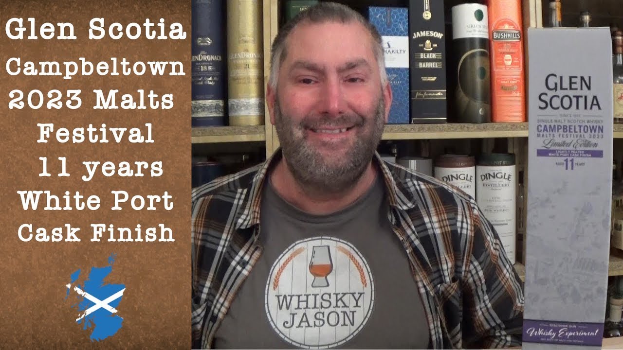 Glen Scotia Campbeltown 2023 Malts Festival 11 years White Port Cask Finish Review by WhiskyJason
