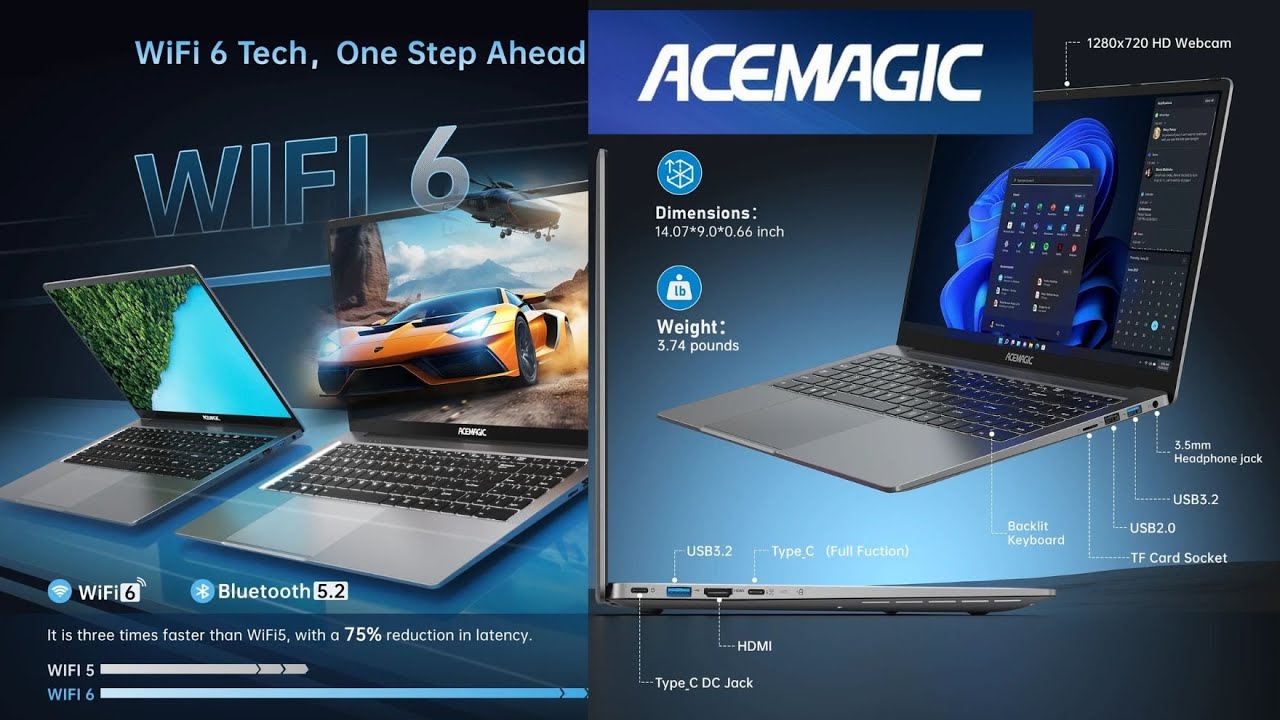 ACEMAGIC Ryzen 7 5700U Laptop Review | Beats Intel i7? 🔥