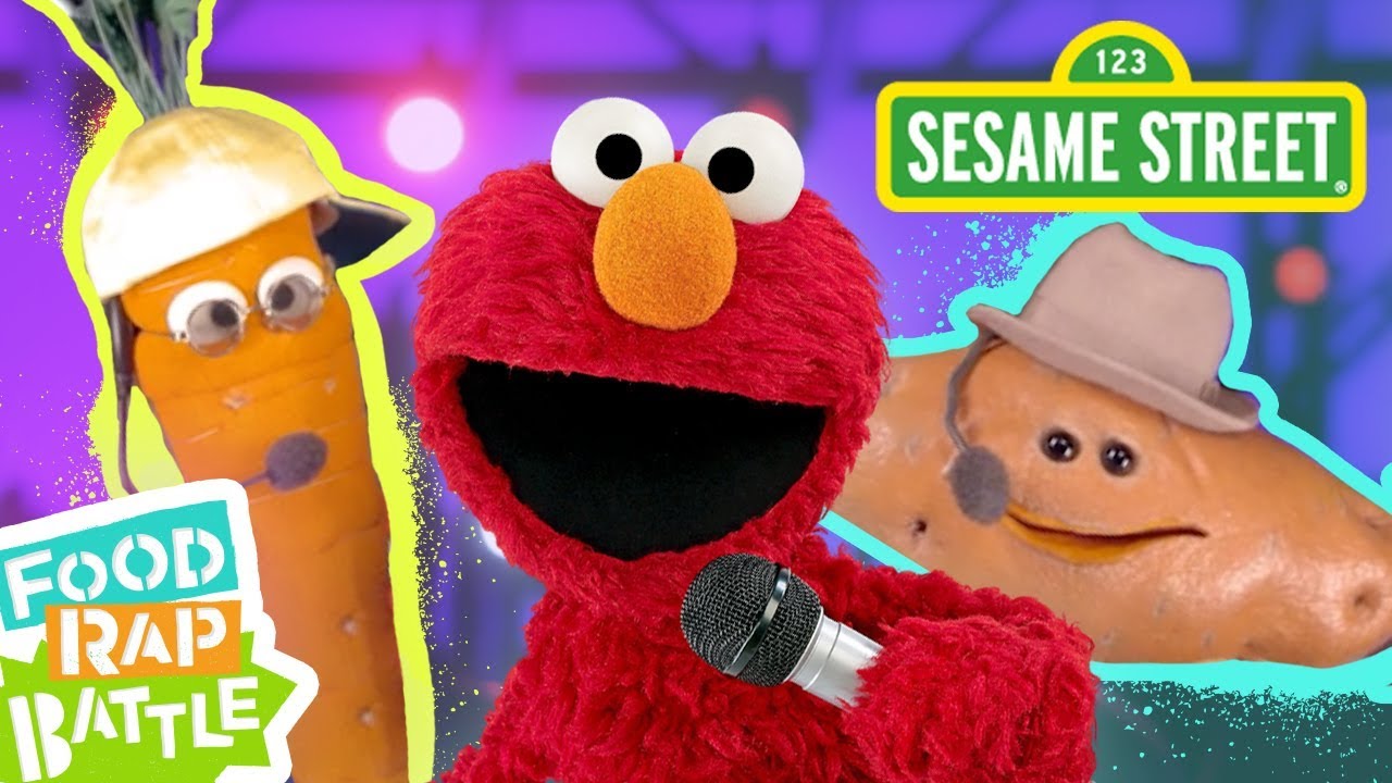 Sesame Street: Carrot vs. Sweet Potato feat. Daveed Diggs & Rafael Casal | Elmo's Food Rap Battle