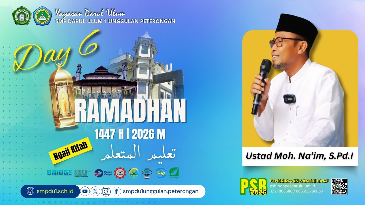 KAJIAN KITAB TA'LIM MUTA'ALIM KE : 6 | RAMADHAN 1447 H | SMP DU 1