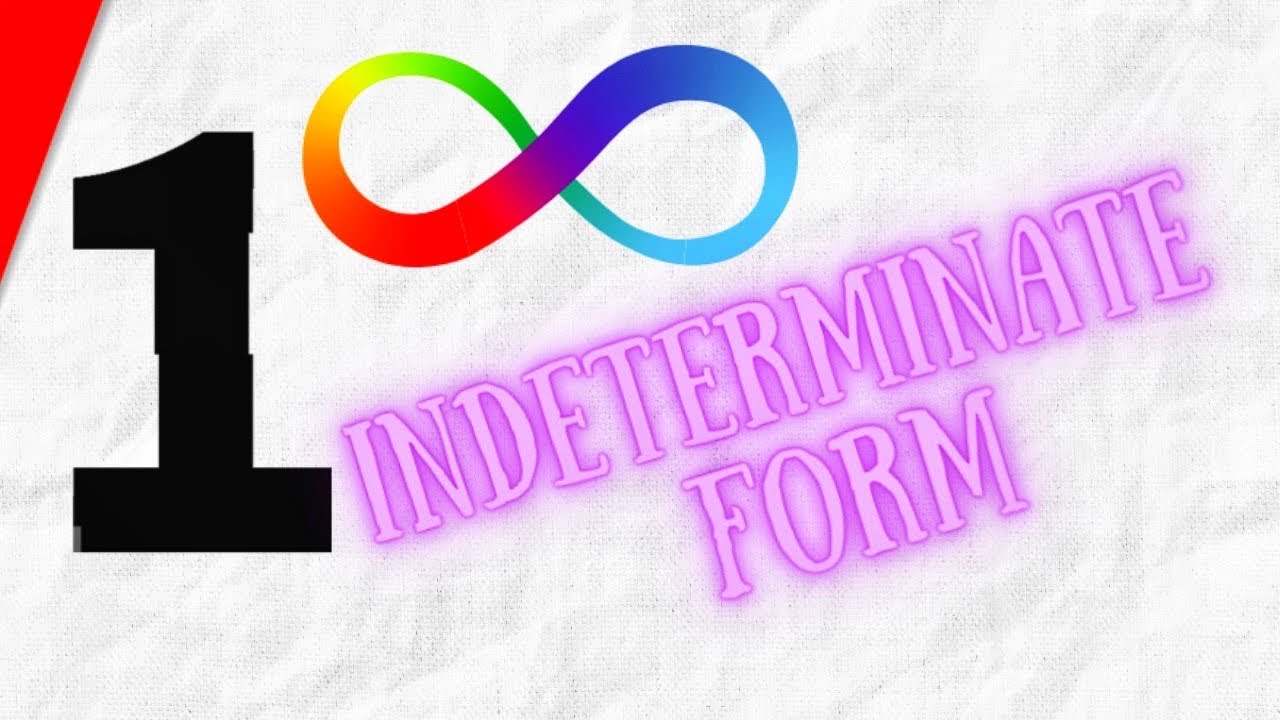 How to Solve 1^Infinity Indeterminate Form Limits | Calculus 1 Exercises