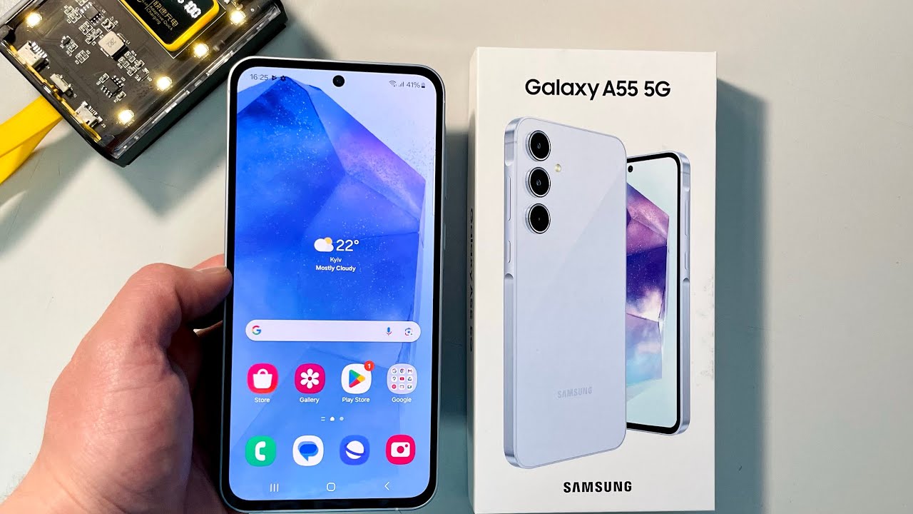Unboxing Samsung Galaxy A55 5G (A556)