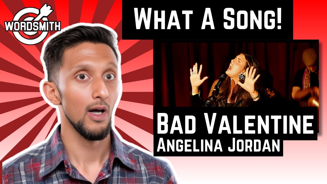POWERFUL STUFF! | Bad Valentine - Angelina Jordan (Reaction & Vocal Analysis)