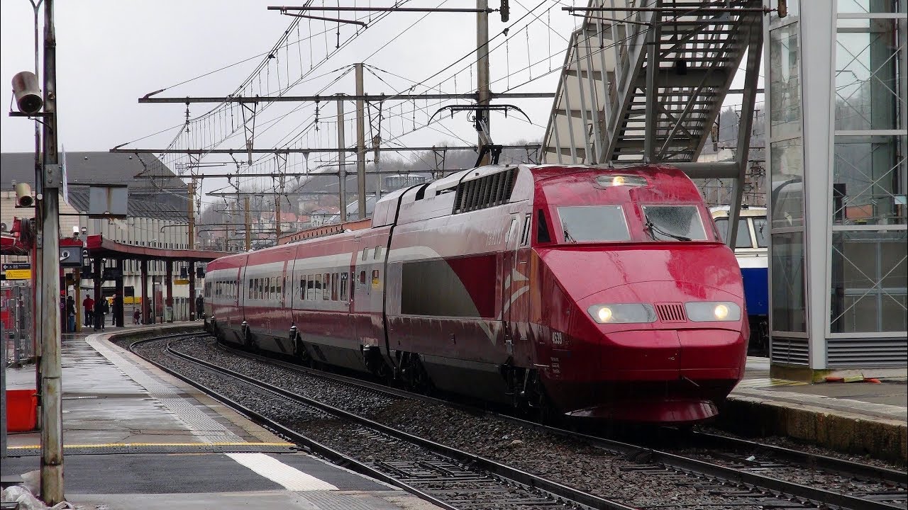 TGV, Thalys, Fret et TER en gare de Chambéry