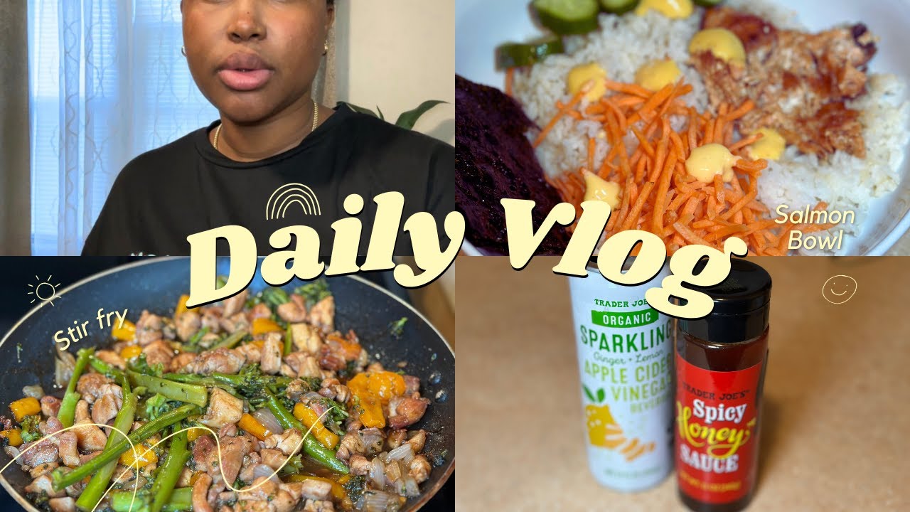 Vlog: Trader Joe's Haul, Cook With Me, Day At Home