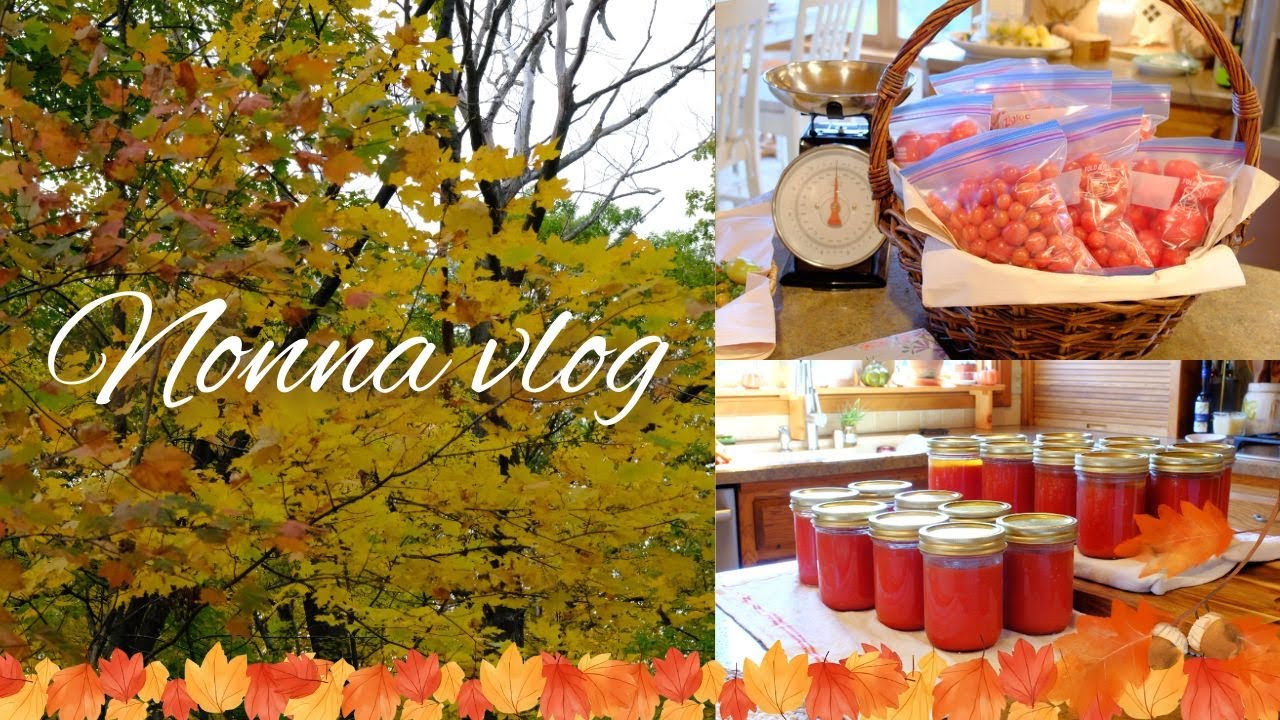 Nonna Vlog! Ganancia en otoño