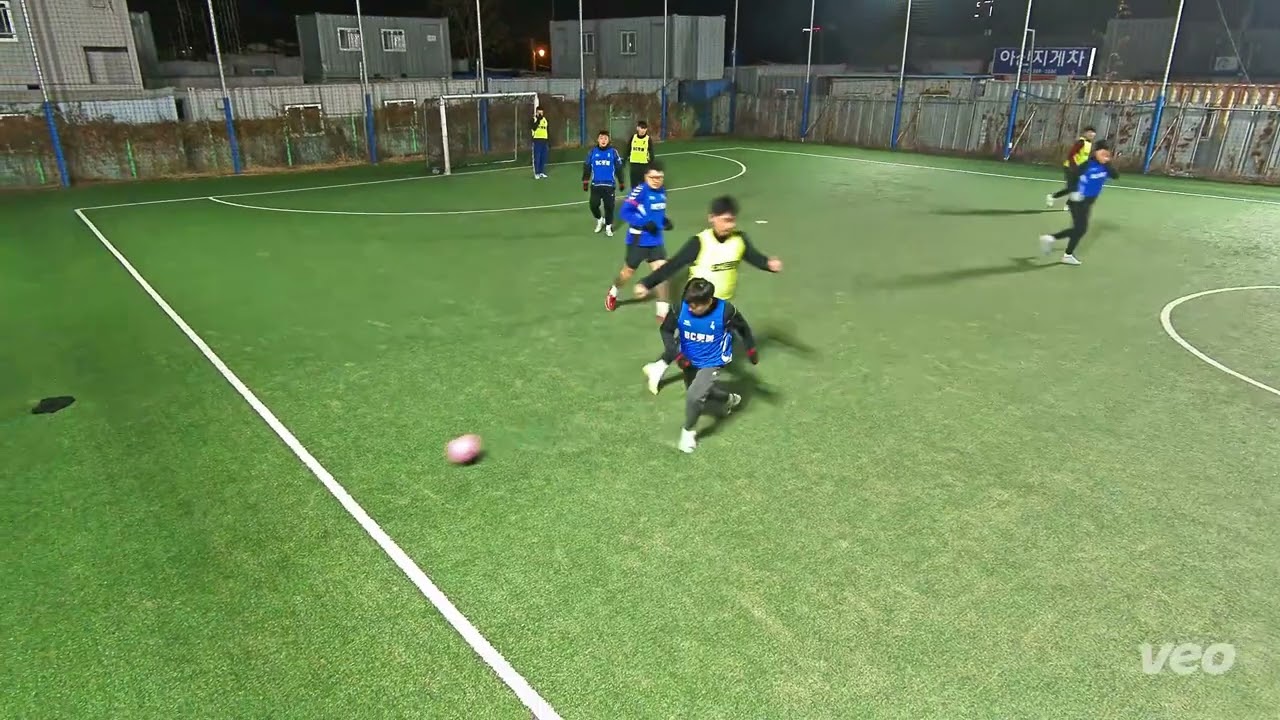 26.01.19 그린 V 블루 9시4쿼터 울브스풋살장#울산축구