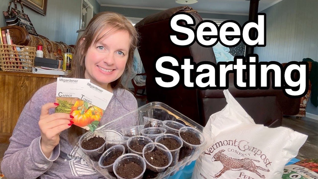 Starting Seeds For My 2024 Garden